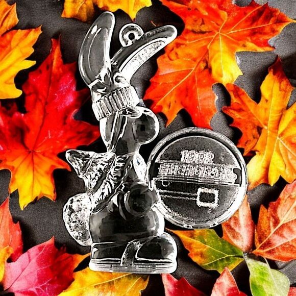 Energizer Bunny Ornament Vtg 1992 Christmas Clear Acrylic Promo Advertising. - Picture 16 of 16